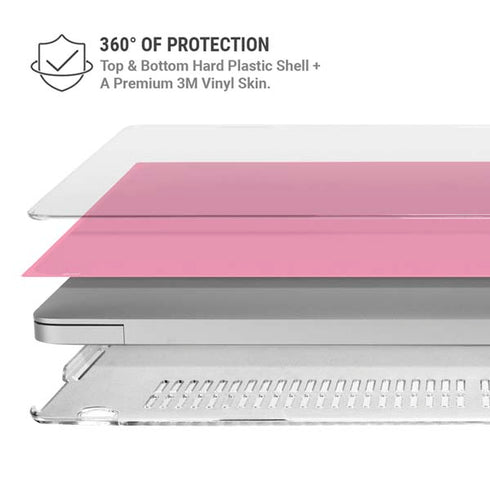 Smart Cover Pink MacBook Air 15in (2023-2025) Case plus Skin